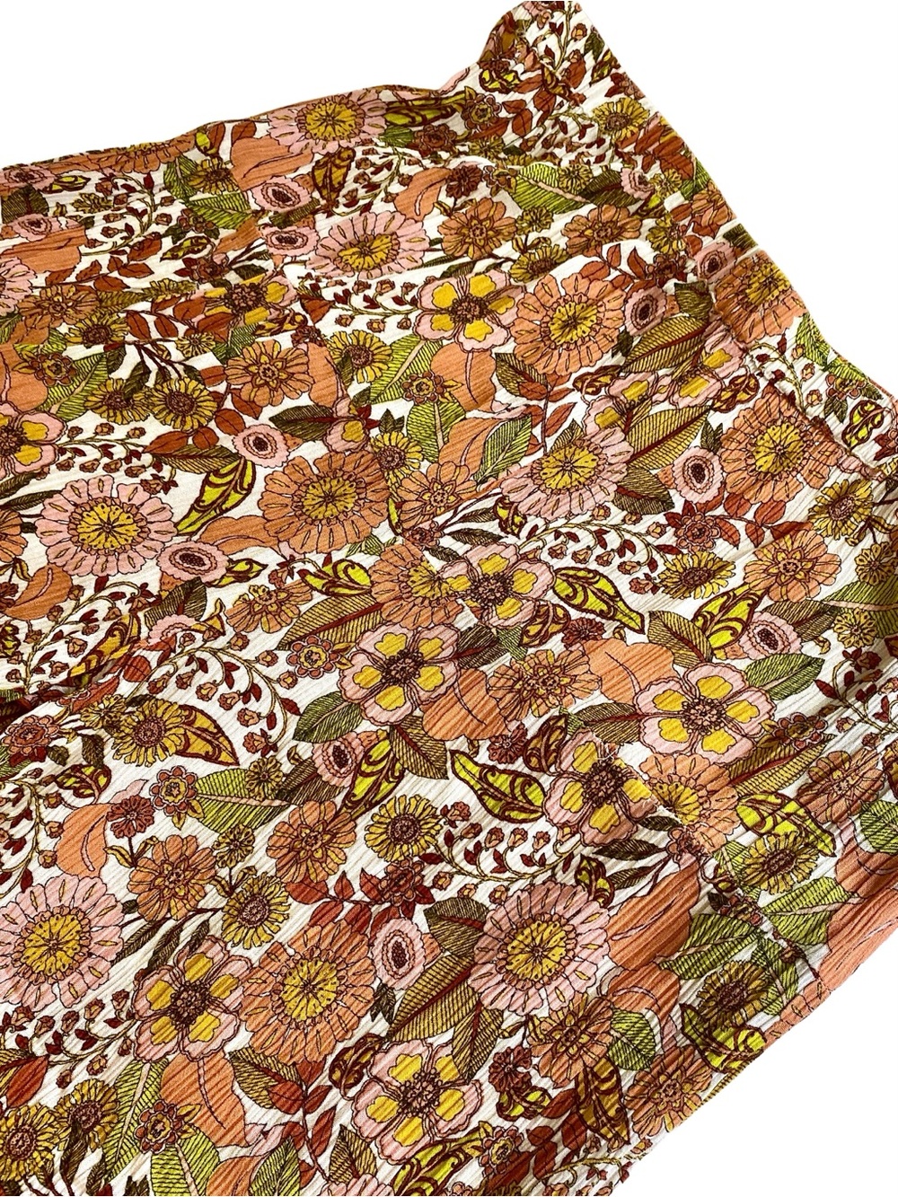 Sisstrevolution Groovy Days boho floral flowy pants L - Picture 7 of 7